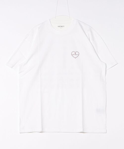 Carhartt WIP（カーハートダブリューアイピー）の「Carhartt WIP/カーハートダブリューアイピー 半袖Tシャツ バックプリント S/S FUROSHIKIT-SHIRT I034655（Tシャツ/カットソー・メンズ・ホワイト/ダークブルー/ブラック・XL/L/M）」の14枚目の写真