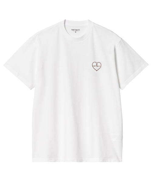 Carhartt WIP（カーハートダブリューアイピー）の「Carhartt WIP/カーハートダブリューアイピー 半袖Tシャツ バックプリント S/S FUROSHIKIT-SHIRT I034655（Tシャツ/カットソー・メンズ・ホワイト/ダークブルー/ブラック・XL/L/M）」の7枚目の写真