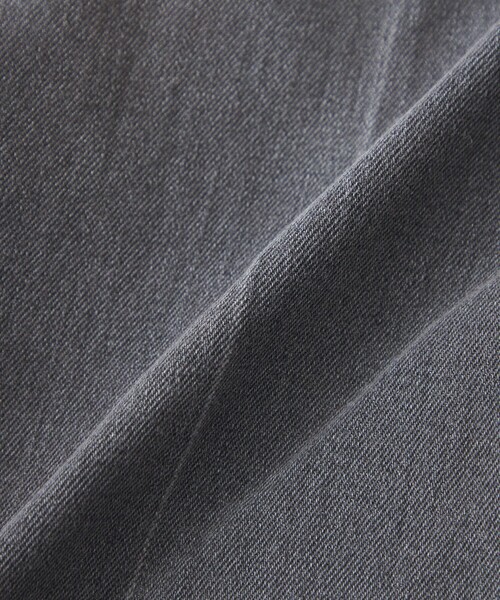 CAST:(キャストコロン)の「【美シルエット】クロップドストレッチデニム(デニムパンツ・レディース・ブラック・L/XS/M/S)」の14枚目の写真