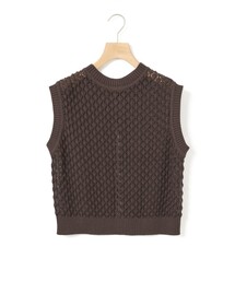 MidiUmi メッシュニットベスト