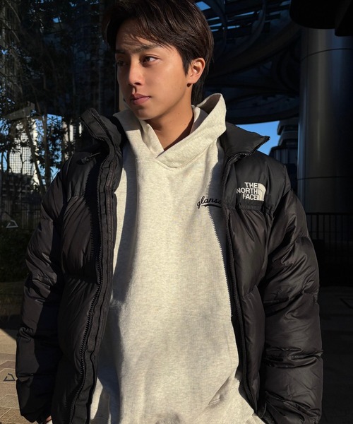 Glanss(グランス)の「Glanss logo sweat parker(パーカー・メンズ・ネイビー/グレー・MEDIUM/LARGE)」の8枚目の写真