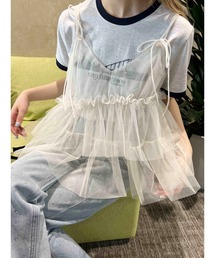 PHILLY | 【PHILLY】チュールフリルキャミソール(キャミソール)