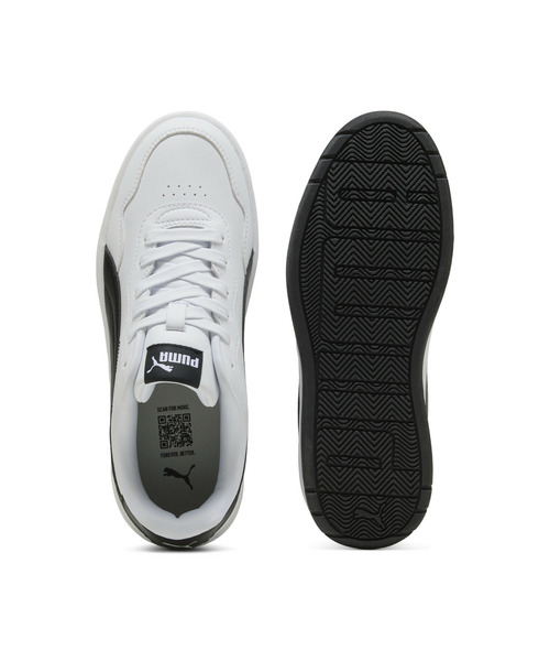 PUMA(プーマ)の「PUMA プーマ ウィメンズ コート ラリー SKYE スニーカー(スニーカー・レディース・ホワイト/ホワイト×ピンク/ホワイト×ブラック・22.0cm/26.0cm/25.5cm/23.5cm/23.0cm/22.5cm/25.0cm/24.5cm/24.0cm)」の11枚目の写真