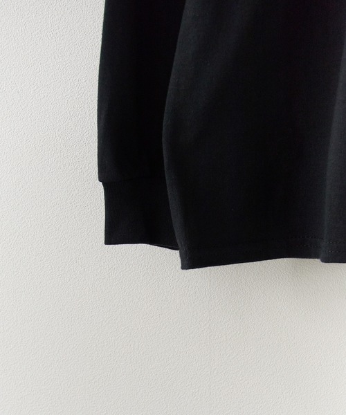 LONELY/論理（ロンリー）の「LONELY(論理)/ロンリー DOKURO LONELY LONG SLEEVE 長袖Tシャツ ロンT（Tシャツ/カットソー・メンズ・ホワイト/ブラック・M/L/XL）」の4枚目の写真