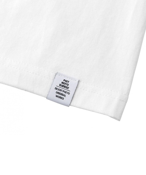 POET MEETS DUBWISE（ポエットミーツダブワイズ）の「【POET MEETS DUBWISE/ポエトミーツダブワイズ】 KINDNESS&HEALING 1 T-Shirt（Tシャツ/カットソー・メンズ・ホワイト・L/M/XL）」の3枚目の写真