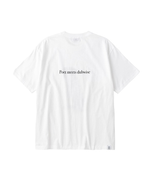 POET MEETS DUBWISE（ポエットミーツダブワイズ）の「【POET MEETS DUBWISE/ポエトミーツダブワイズ】 KINDNESS&HEALING 1 T-Shirt（Tシャツ/カットソー・メンズ・ホワイト・L/M/XL）」の2枚目の写真