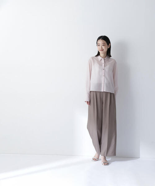 最終お値下げ　美品・未着用コットンリネンライトツイルパンツ タイムセール：9月1日（月）午前9時30分迄】コットンリネン