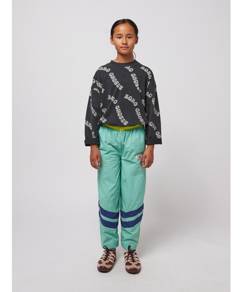 BOBO CHOSES(ボボショーズ)の「Wavy Bobo Choses all over T-sh(Tシャツ/カットソー・キッズ・ブラック・100/110/120/130/140)」の2枚目の写真