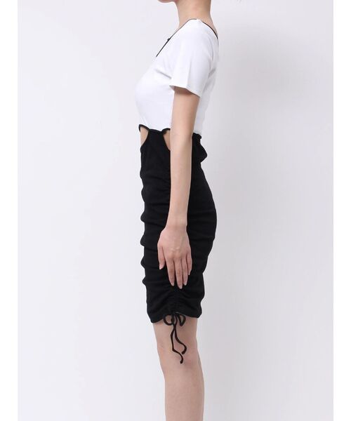 EATME（イートミー）の「カットアウトカットワンピース（ワンピース・レディース・ホワイト/ブラック・FREE）」の21枚目の写真