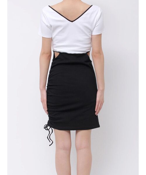 EATME（イートミー）の「カットアウトカットワンピース（ワンピース・レディース・ホワイト/ブラック・FREE）」の22枚目の写真