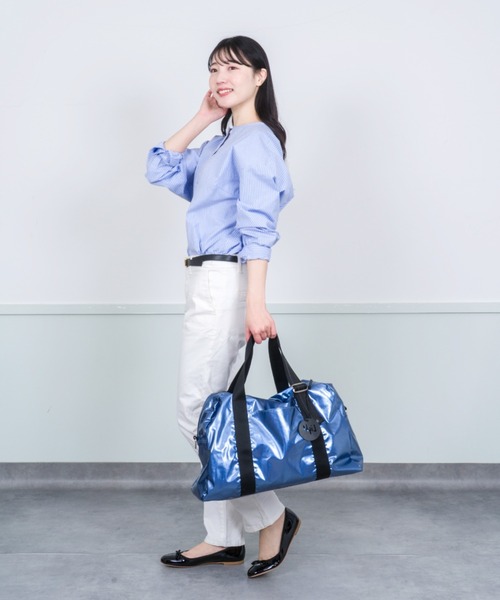 JackgommeジャックゴムブルーWALLIボストンバッグ新品 jack gomme ジャックゴム WALLI フランス製 LIGHT 軽量 撥水性