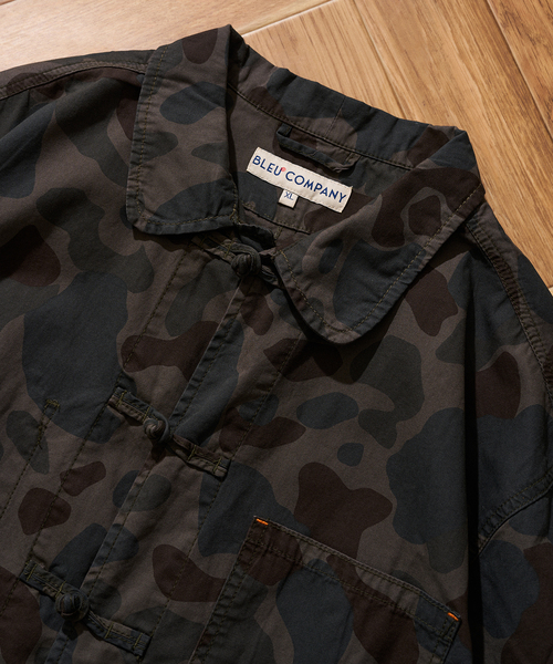 417 EDIFICE（フォーワンセブンエディフィス）の「【BLEU DE CHINE STORE】 SHANGHAI JACKET FROGSKIN（シャツ/ブラウス・メンズ・カーキ・LARGE）」の5枚目の写真