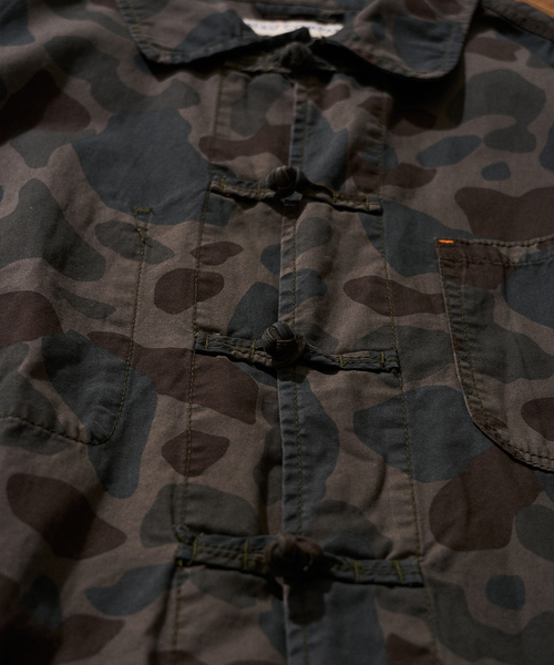 417 EDIFICE（フォーワンセブンエディフィス）の「【BLEU DE CHINE STORE】 SHANGHAI JACKET FROGSKIN（シャツ/ブラウス・メンズ・カーキ・LARGE）」の4枚目の写真