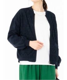 aunt lily | レースコンビコンシャススリーブブルゾン(ブルゾン)