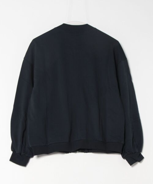 aunt lily（アントリリー）の「レースコンビコンシャススリーブブルゾン（ブルゾン・レディース・ネイビー・M/LL/L）」の4枚目の写真