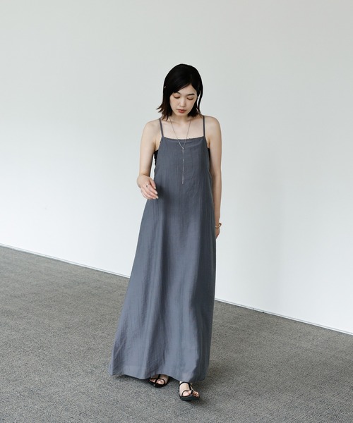 select MOCA Et(セレクトモカエト)の「【Et】Reversible Multi-Way Camisole One-piece(ワンピース・レディース・ブラック/ライトグレー・FREE)」の5枚目の写真