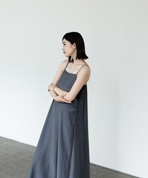 select MOCA Et(セレクトモカエト)の「【Et】Reversible Multi-Way Camisole One-piece(ワンピース・レディース・ブラック/ライトグレー・FREE)」の10枚目の写真