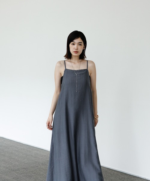 select MOCA Et(セレクトモカエト)の「【Et】Reversible Multi-Way Camisole One-piece(ワンピース・レディース・ブラック/ライトグレー・FREE)」の8枚目の写真