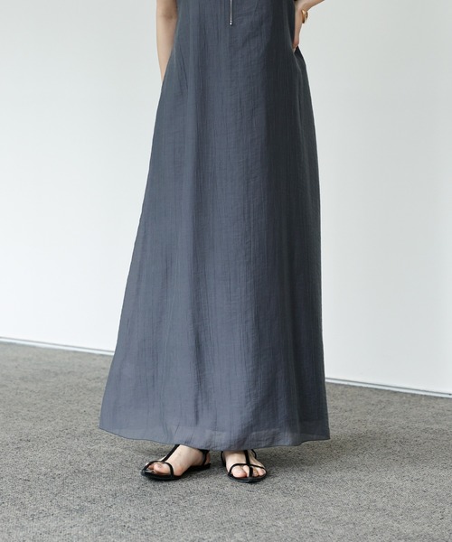 select MOCA Et(セレクトモカエト)の「【Et】Reversible Multi-Way Camisole One-piece(ワンピース・レディース・ブラック/ライトグレー・FREE)」の12枚目の写真