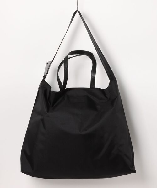 RATTLE TRAP（ラトルトラップ）の「new shrink leather combi big tote bag＿トートバッグ（トートバッグ・メンズ・ブラック/ブラック系・FREE）」の2枚目の写真