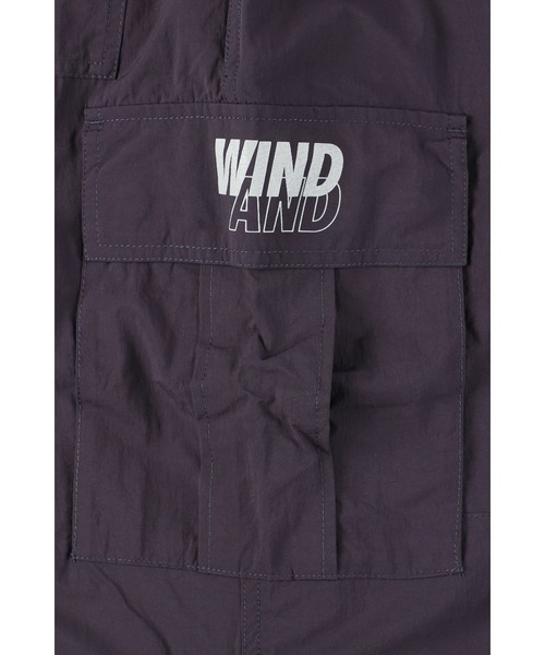 WIND AND SEA（ウィンダンシー）の「Trek Nylon Cargo Pant（カーゴパンツ・メンズ・チャコールグレー/ブラック・SMALL/MEDIUM/LARGE/X-LARGE）」の4枚目の写真