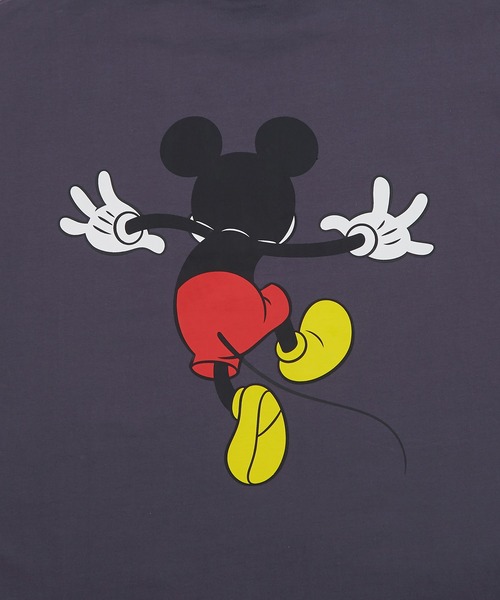 MICKEY MOUSE(ミッキーマウス)の「【MICKEY】オーバーサイズ プリント 半袖Tシャツ(Tシャツ/カットソー・メンズ・グレー/グレー系/ホワイト/ベージュ/ホワイト系・MEDIUM/LARGE/X-LARGE)」の18枚目の写真