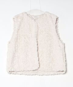 トゥモローランド　Ballseyランダムファー ショートベスト セール】ランダムファー ショートベスト（ベスト）｜BALLSEY