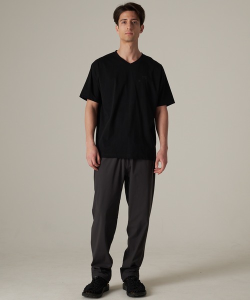 Eddie Bauer(エディーバウアー)の「軽量 Vネック コットン 半袖 Tシャツ(Tシャツ/カットソー・メンズ・ブラック/ホワイト/ブルー/ピンク・XL/L/M/S/XXL)」の7枚目の写真