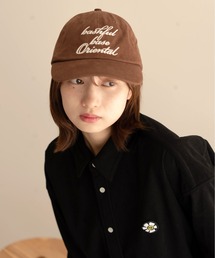 bashful base Oriental（バッシュフルベースオリエンタル）の「【bbO】ヴィンテージライクロゴキャップ（キャップ）」