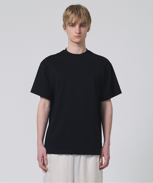 Foo Tokyo(フートーキョー)の「【メンズ】シルクコットンTシャツ ブラック(Tシャツ/カットソー・レディース・ブラック・LL/L/M)」の1枚目の写真