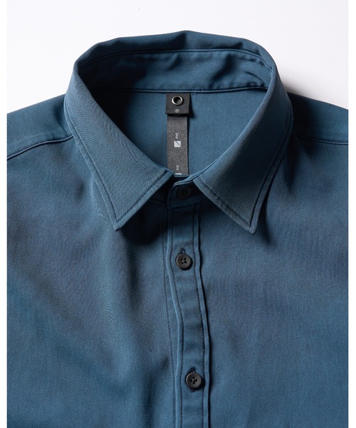 wjk（ダヴルジェイケイ）の「piece-dyed function regular shirt（シャツ/ブラウス・メンズ・ブラウン/グレー/ブルー・SMALL/MEDIUM/LARGE/X-LARGE）」の16枚目の写真