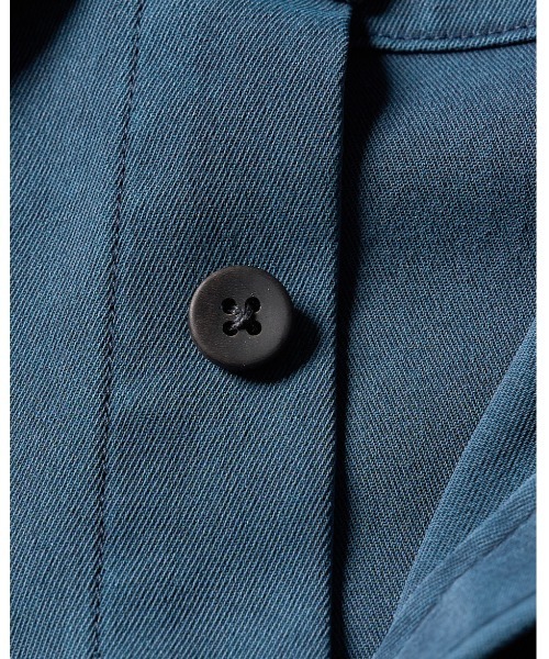 wjk（ダヴルジェイケイ）の「piece-dyed function regular shirt（シャツ/ブラウス・メンズ・ブラウン/グレー/ブルー・SMALL/MEDIUM/LARGE/X-LARGE）」の17枚目の写真