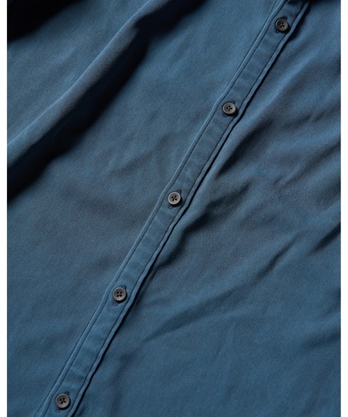 wjk（ダヴルジェイケイ）の「piece-dyed function regular shirt（シャツ/ブラウス・メンズ・ブラウン/グレー/ブルー・SMALL/MEDIUM/LARGE/X-LARGE）」の18枚目の写真