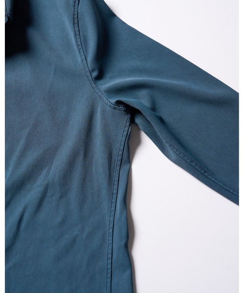 wjk（ダヴルジェイケイ）の「piece-dyed function regular shirt（シャツ/ブラウス・メンズ・ブラウン/グレー/ブルー・SMALL/MEDIUM/LARGE/X-LARGE）」の19枚目の写真