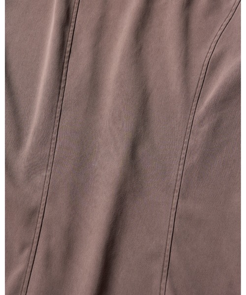 wjk（ダヴルジェイケイ）の「piece-dyed function regular shirt（シャツ/ブラウス・メンズ・ブラウン/グレー/ブルー・SMALL/MEDIUM/LARGE/X-LARGE）」の4枚目の写真