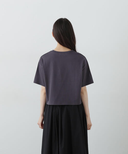 PROPORTION BODY DRESSING（プロポーションボディドレッシング）の「ワンポイント刺繍Ｔシャツ / 1215160505（Tシャツ/カットソー・レディース・ホワイト/ダークグレー/ピンク・FREE）」の21枚目の写真