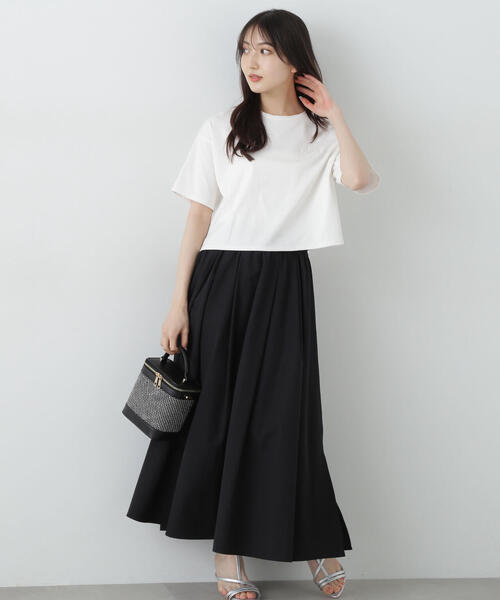 PROPORTION BODY DRESSING(プロポーションボディドレッシング)の「ワンポイント刺繍Tシャツ / 1215160505(Tシャツ/カットソー・レディース・ホワイト/ダークグレー/ピンク・FREE)」の19枚目の写真