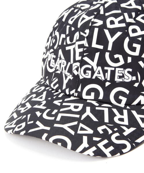 PEARLY GATES（パーリーゲイツ）の「【PEARLY GATES】レインキャップ ＜ロゴ/千鳥柄＞ (UNISEX)（キャップ・メンズ・ダークブルー/ダークインディゴブルー・FREE）」の6枚目の写真