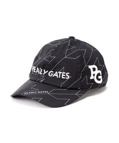 口豪奢 PEARLY GATES】レイン キャップ ＜ロゴ/千鳥柄＞ (UNISEX レディースウェア