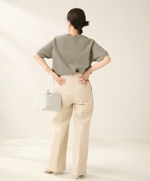 PLAGE 2024SS compact プルオーバー　白　美品　プラージュ Plage - PLAGE 2024SS compact プルオーバー 白 美品 プラージュ