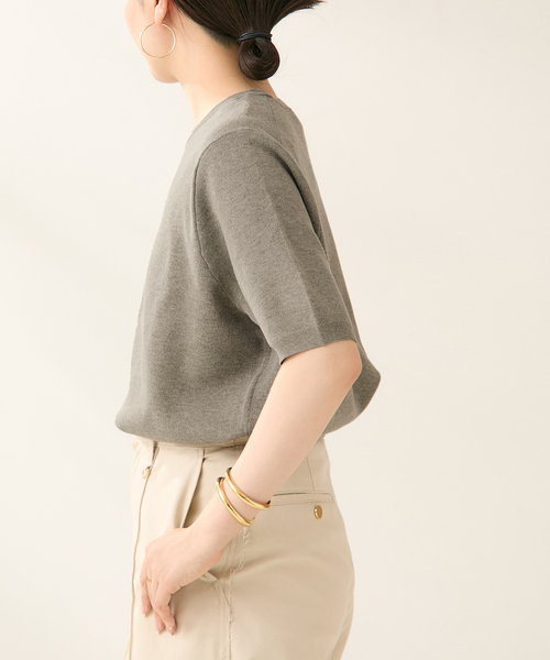 【新品】plage compact プルオーバー ホワイト plage（プラージュ）の「《予約》compact プルオーバー（）」 - WEAR