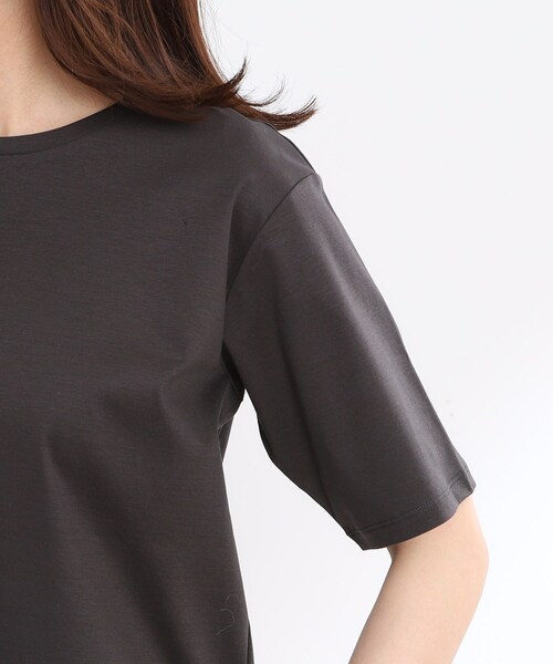 tシャツ 「夏SALE／UVカット／接触冷感／マシンウォッシュ可能」ベーシックジャージTシャツ レディース セール】【夏SALE／UVカット／接触冷感／マシンウォッシュ可能