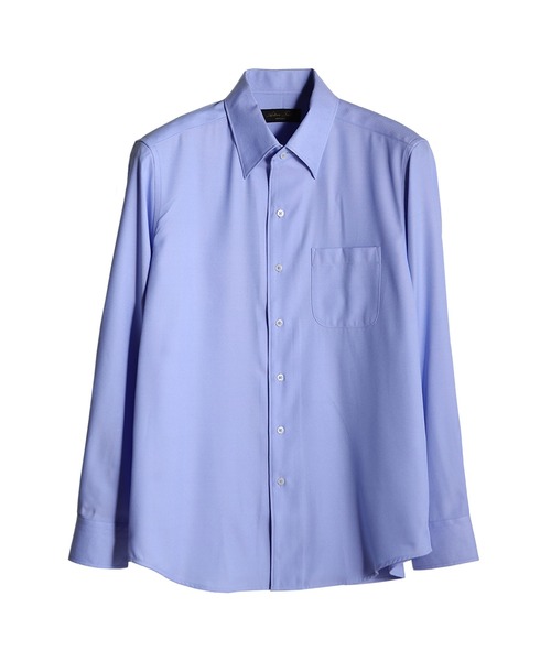 MEN'S BIGI(メンズビギ)の「【ACTIVE TAILOR/アクティブテイラー】クールマックスロイヤルオックスドレスシャツ<吸水速乾/イージーケア>(シャツ/ブラウス・メンズ・ホワイト/サックスブルー・03/02/01/04)」の3枚目の写真