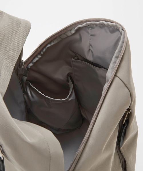 Breath TOPKAPI（ブレストプカピ）の「【Breath TOPKAPI】【撥水】マット ナイロン リュック（バックパック/リュック・レディース・ブラック/ベージュ/グレー・FREE）」の20枚目の写真