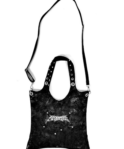 NOVESSEL（ノベセル）の「『NOVESSEL/ノベセル』プレートデザイン2WAYバッグ【Y】【CN】（ショルダーバッグ・レディース・ブラック・FREE）」の7枚目の写真