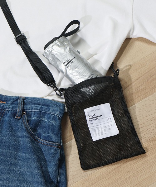 サコッシュ付きUV日傘/414123（折りたたみ傘）｜GLOBAL WORK