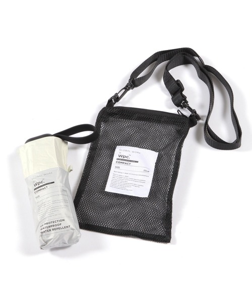 サコッシュ付きUV日傘/414123（折りたたみ傘）｜GLOBAL WORK