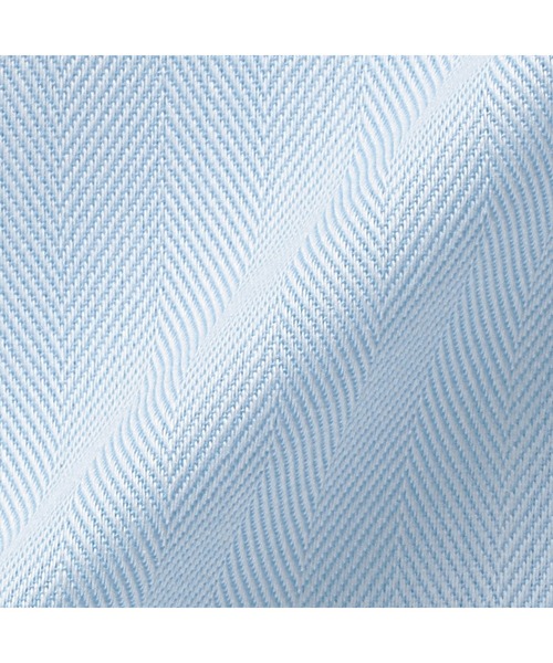 TOKYO SHIRTS（トウキョウシャツ）の「形態安定ノーアイロン レギュラー 半袖ビジネスワイシャツ（ビジネスシャツ・レディース・サックスブルー・S/M/L/LL/XL）」の7枚目の写真