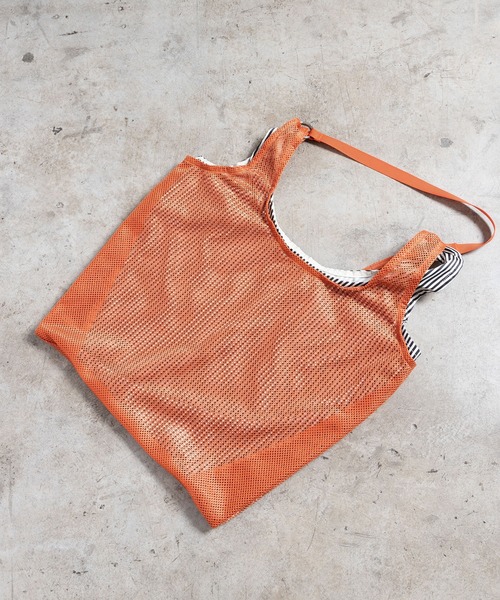 SPRUCE(スプルース)の「EM:A4 メッシュ 5WAY|シャブラ5WAYトート(ショルダーバッグ・レディース・ブラック/ブルー/イエロー/オレンジ・FREE)」の21枚目の写真