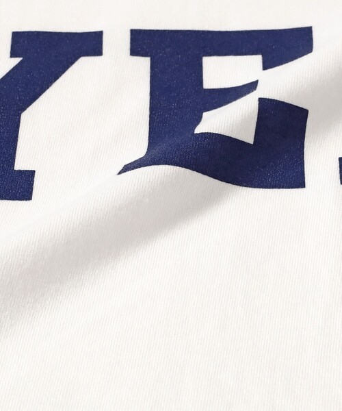 TOKYO CULTUART by BEAMS（トウキョウカルチャートバイビームス）の「かせきさいだぁ / YEAH Tee shirt（Tシャツ/カットソー・レディース・ホワイト/ネイビー・SMALL/LARGE/MEDIUM/X-LARGE）」の5枚目の写真